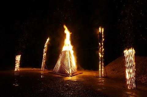 Flammenmeer 2017, Feuerspektakel