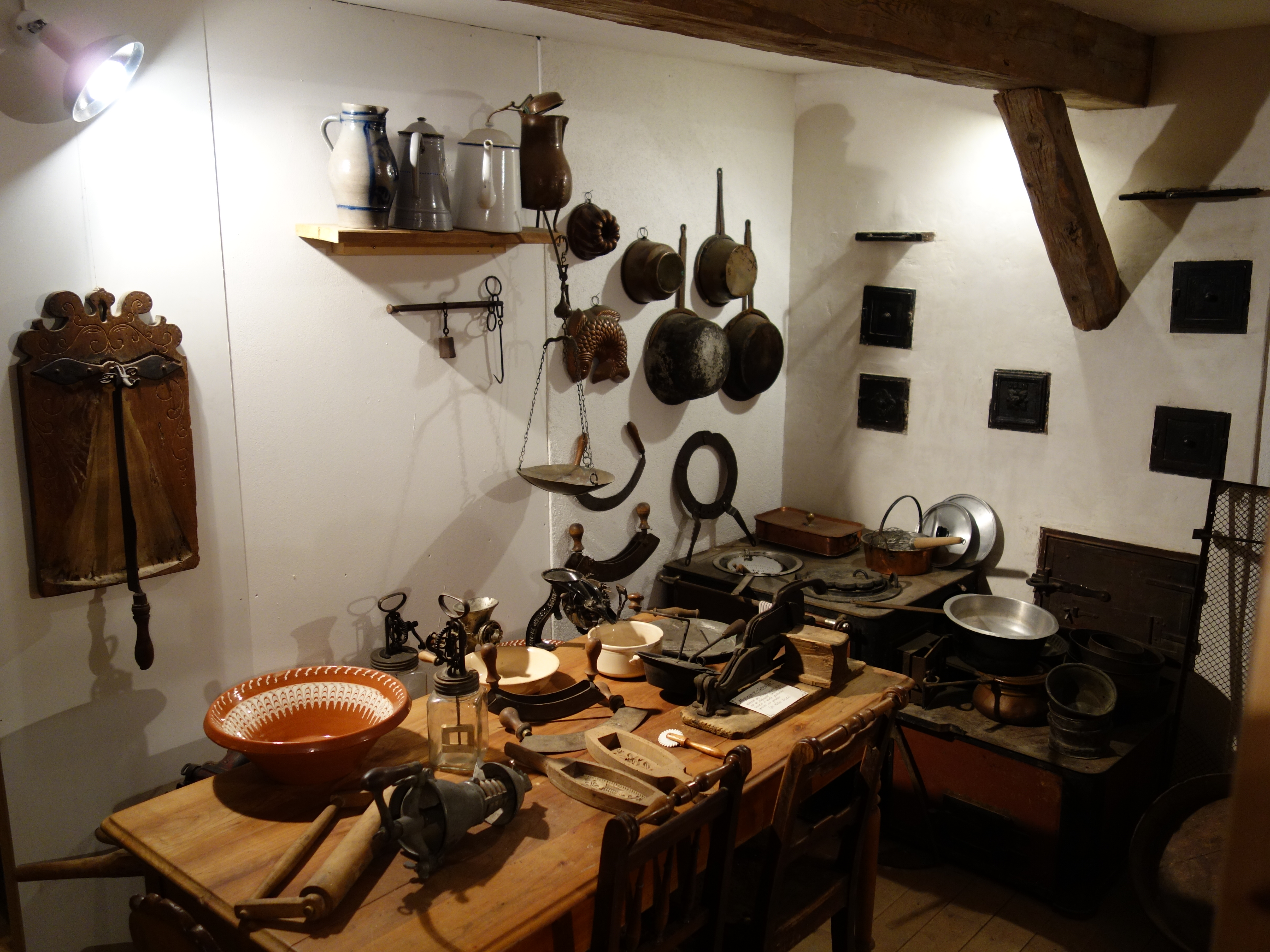 Küche im Bauernmuseum Eglisau
