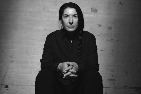 Portrait of Marina Abramović, © Dusan Reljin, 2018