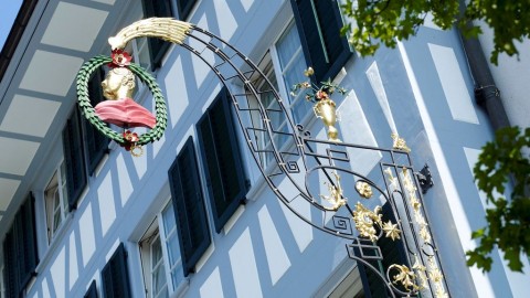 Im Hotel/Restaurant Zum Goldenen Kopf nächtigte einst Goethe